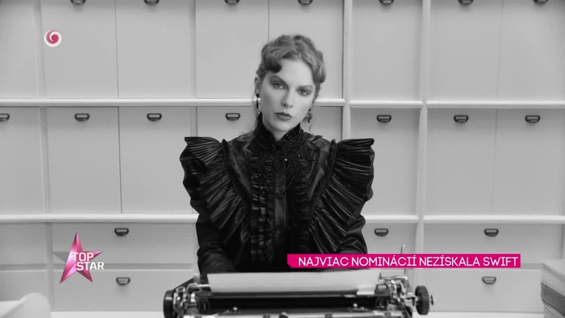 NAJVIAC NOMINÁCIÍ NEZÍSKALA SWIFT