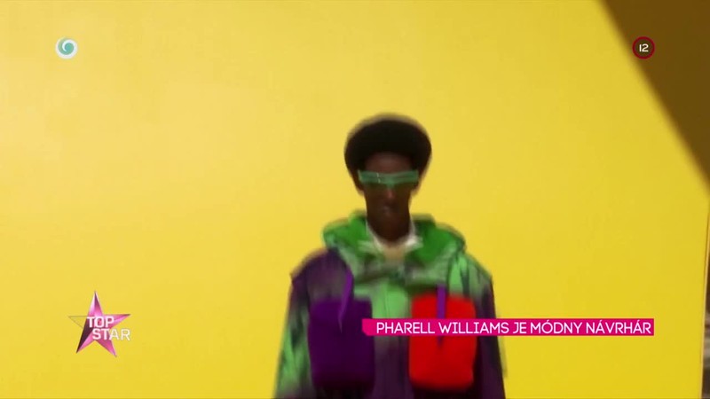 PHARELL WILLIAMS JE MÓDNY NÁVRHÁR