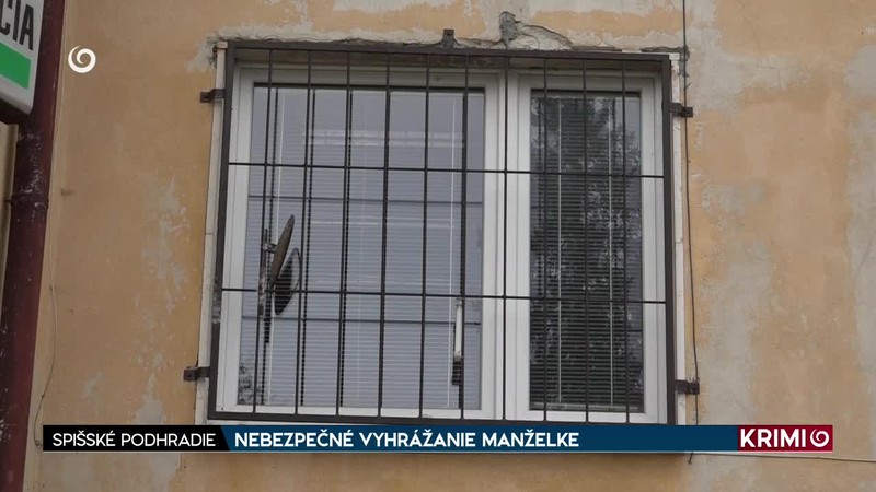 NEBEZPEČNÉ VYHRÁŽANIE MANŽELKE
