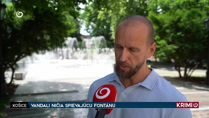 VANDALI NIČIA SPIEVAJÚCU FONTÁNU