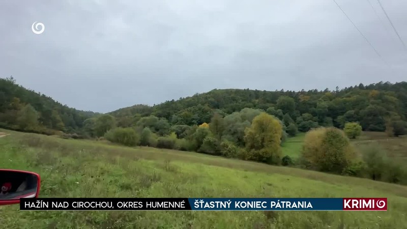 ŠŤASTNÝ KONIEC PÁTRANIA