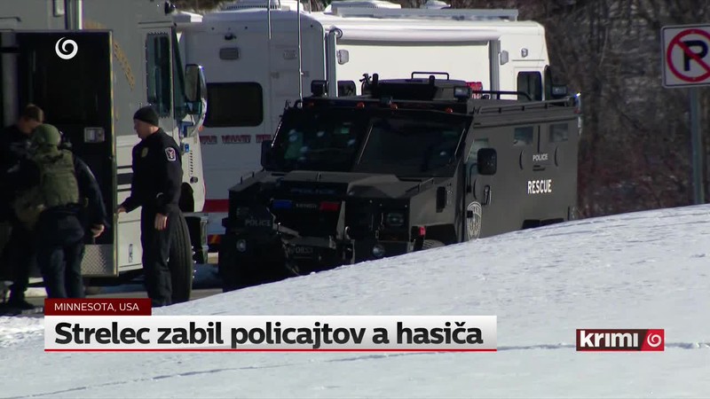 Strelec zabil policajtov a hasiča