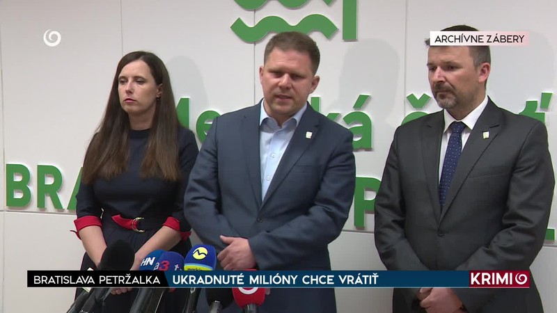 UKRADNUTÉ MILIÓNY CHCE VRÁTIŤ /