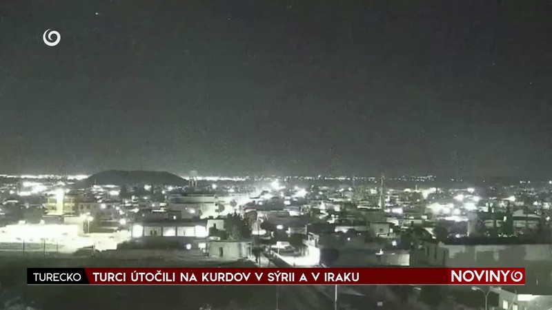 TURCI ÚTOČILI NA KURDOV V SÝRII A V IRAKU