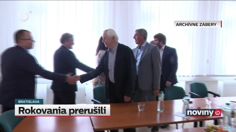 Rokovania prerušili