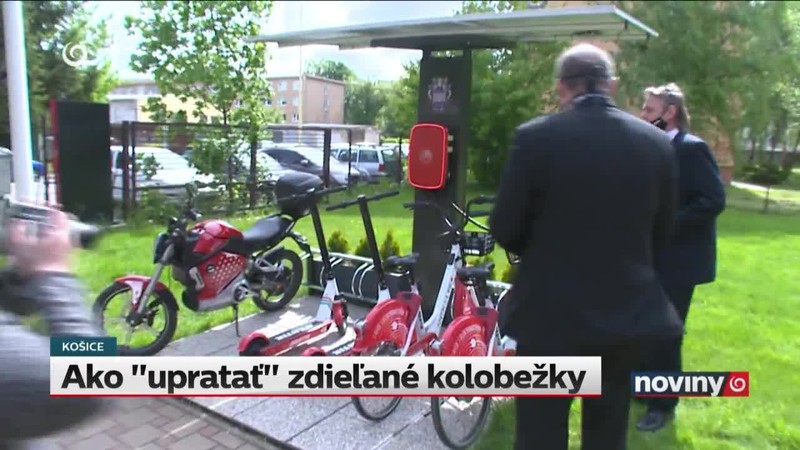 Ako "upratať" zdieľané kolobežky