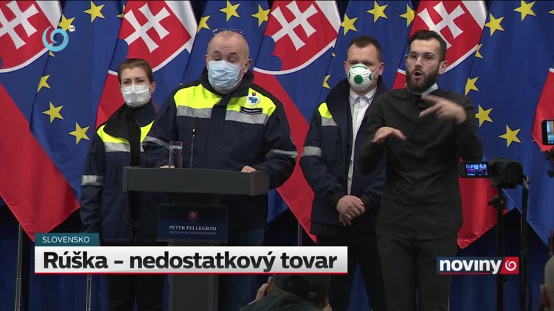 Rúška - nedostatkový tovar