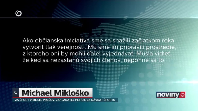 Športovci sú nespokojní