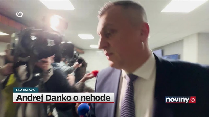 Andrej Danko o nehode