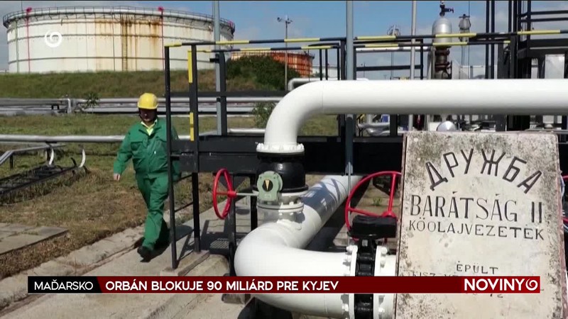 ORBÁN BLOKUJE 90 MILIÁRD PRE KYJEV