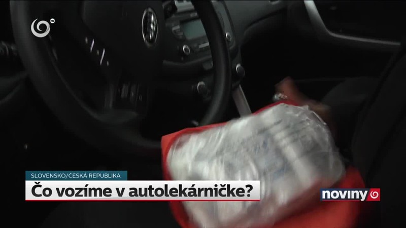 Čo vozíme v autolekárničke?