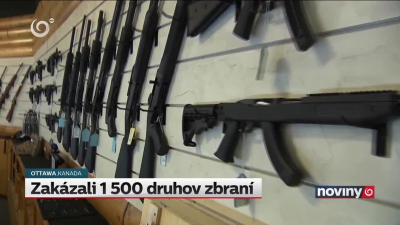 Zakázali 1 500 druhov zbraní