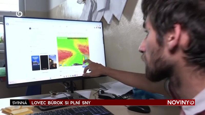 LOVEC BÚROK SI PLNÍ SNY