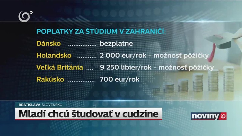 Mladí chcú študovať v cudzine