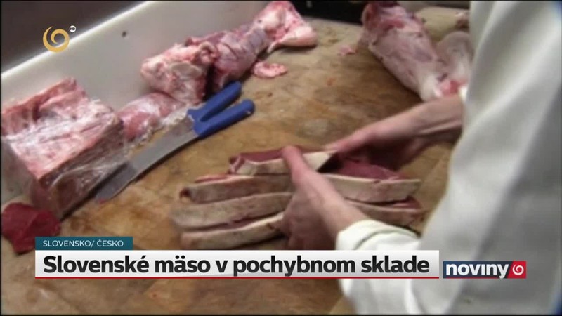 Slovenské mäso v pochybnom sklade