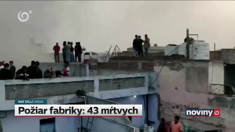 Požiar fabriky: 43 mŕtvych