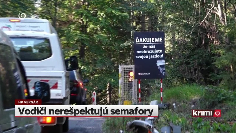Vodiči nerešpektujú semafory