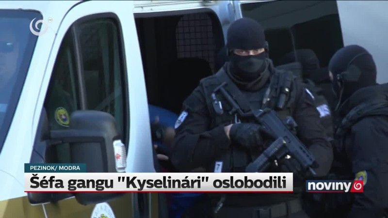 Šéfa gangu "Kyselinári" oslobodili
