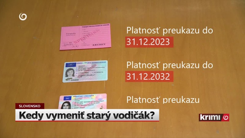 Kedy vymeniť starý vodičák?