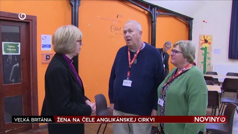 ŽENA NA ČELE ANGLIKÁNSKEJ CIRKVI