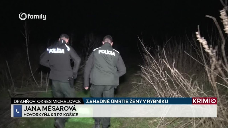ZÁHADNÉ ÚMRTIE ŽENY V RYBNÍKU