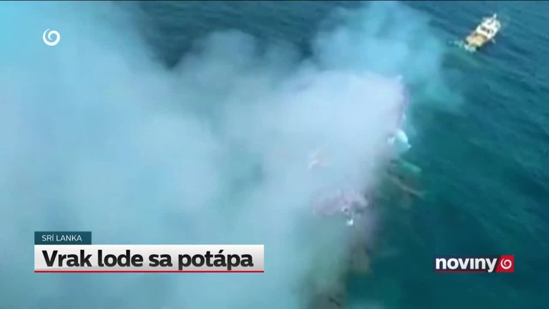 Vrak lode sa potápa