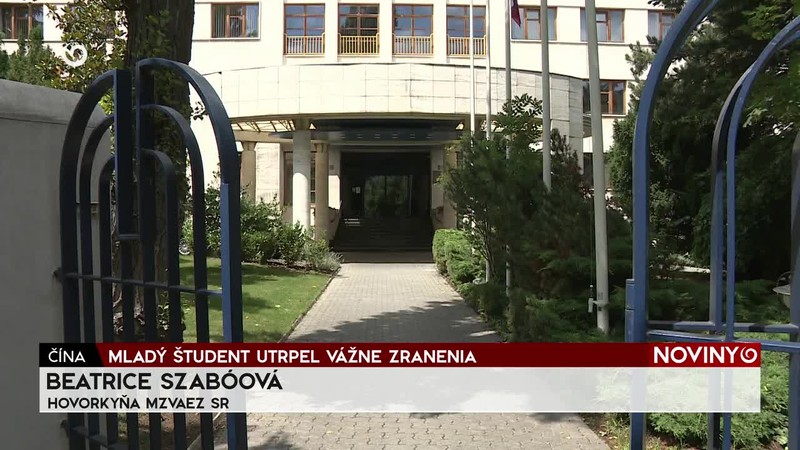 MLADÝ ŠTUDENT UTRPEL VÁŽNE ZRANENIA