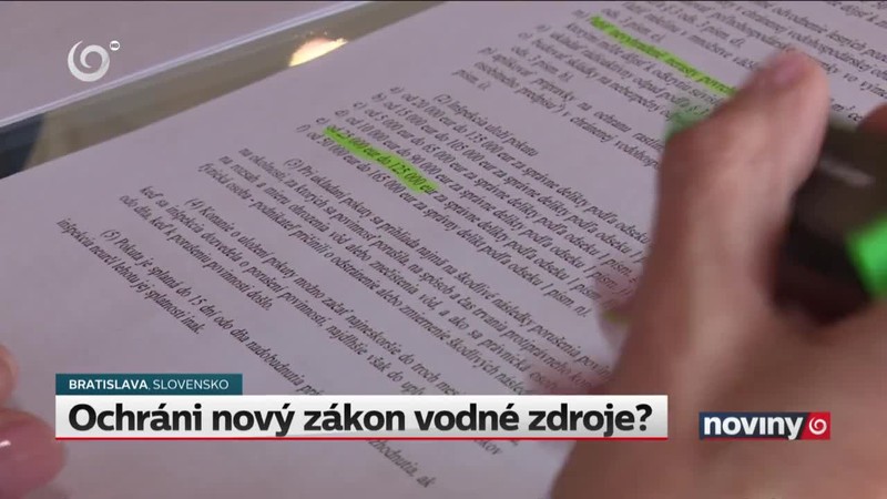 Ochráni nový zákon vodné zdroje?