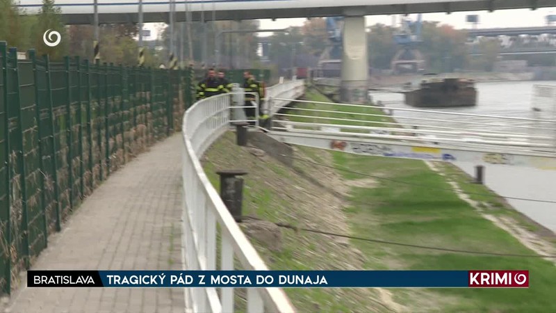 TRAGICKÝ PÁD Z MOSTA DO DUNAJA