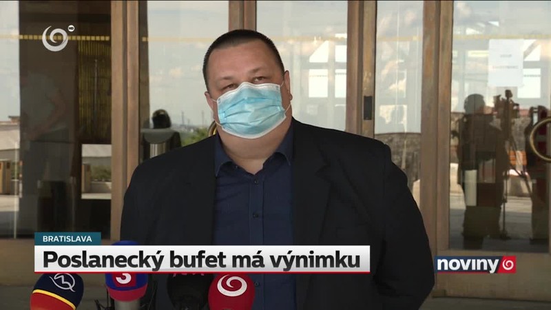 Poslanecký bufet má výnimku