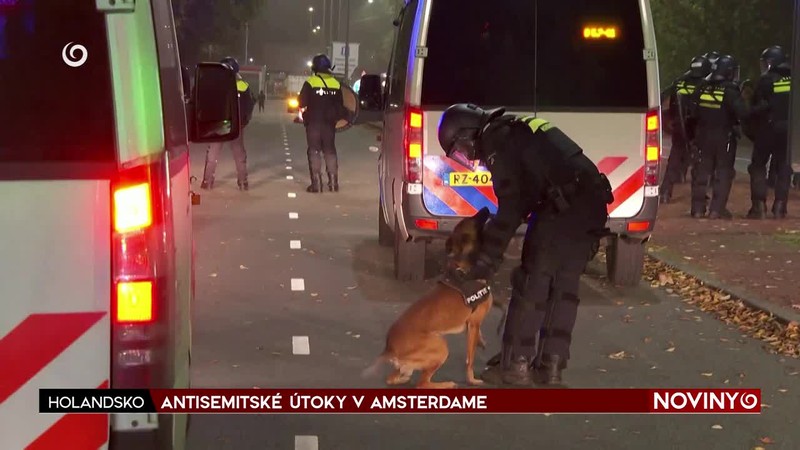 ANTISEMITSKÉ ÚTOKY V AMSTERDAME