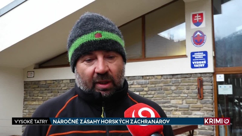 NÁROČNÉ ZÁSAHY HORSKÝCH ZÁCHRANÁROV