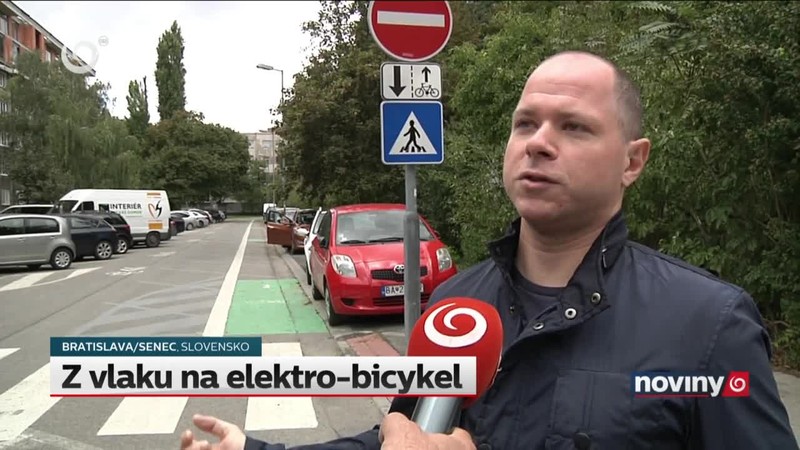 Z vlaku na elektro-bicykel