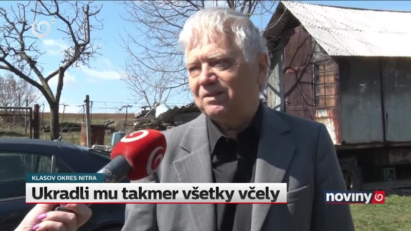Ukradli mu takmer všetky včely