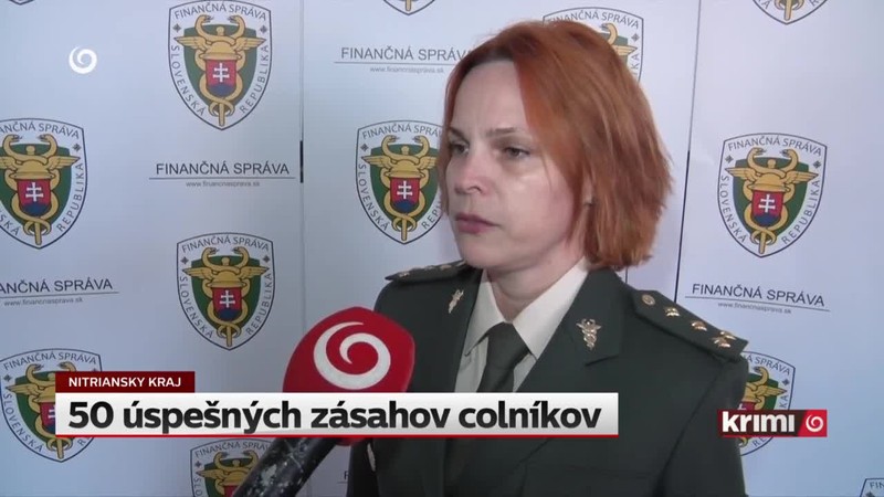 50 úspešných zásahov colníkov