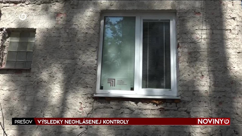 VÝSLEDKY NEOHLÁSENEJ KONTROLY