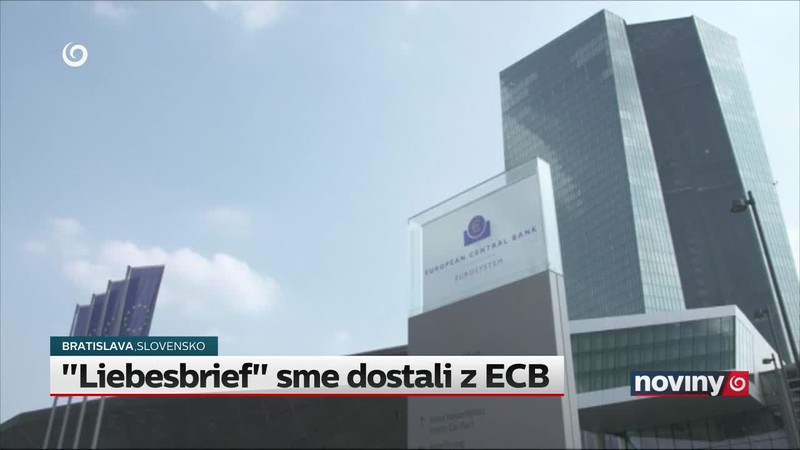 "Liebesbrief" sme dostali z ECB