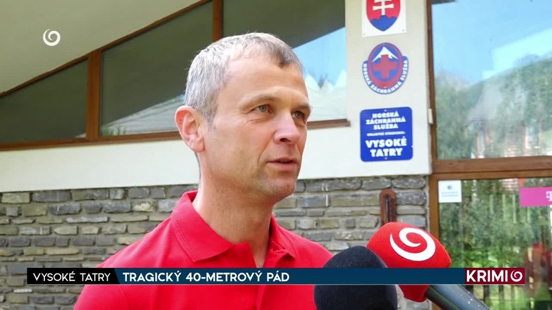 TRAGICKÝ 40-METROVÝ PÁD