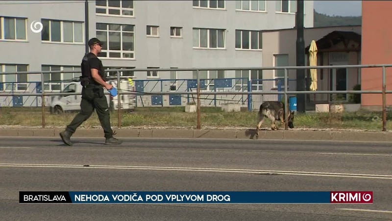 NEHODA VODIČA POD VPLYVOM DROG