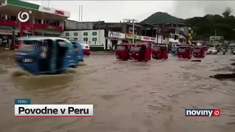 Povodne v Peru