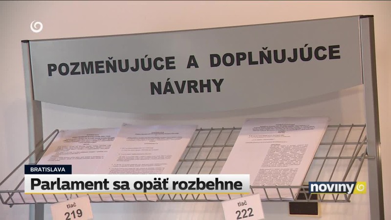 Parlament sa opäť rozbehne