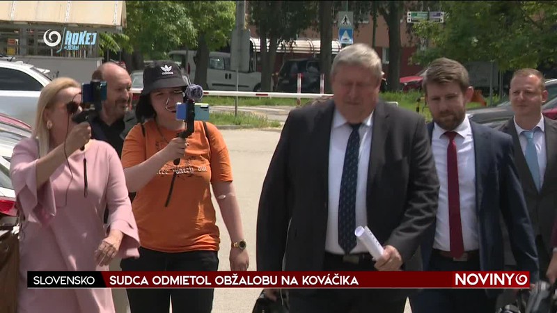 SUDCA ODMIETOL OBŽALOBU NA KOVÁČIKA