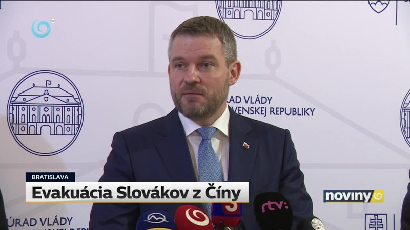 Evakuácia Slovákov z Číny