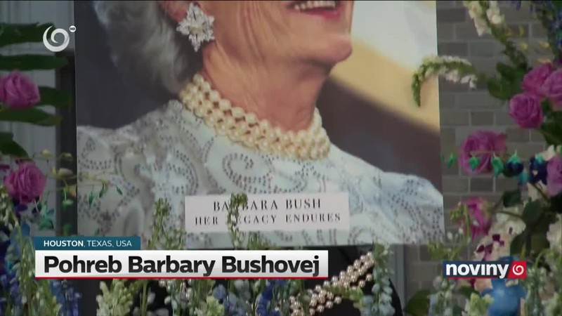 Pohreb Barbary Bushovej