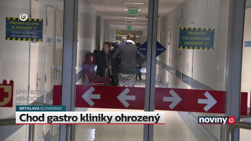 Chod gastro kliniky ohrozený