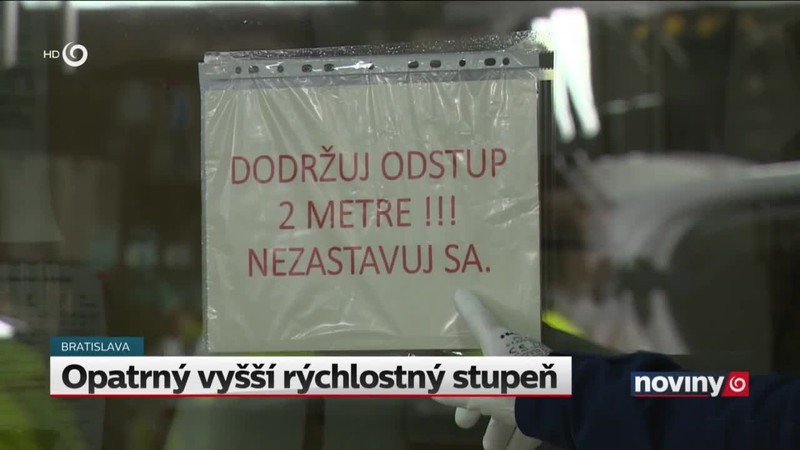 Opatrný vyšší rýchlostný stupeň