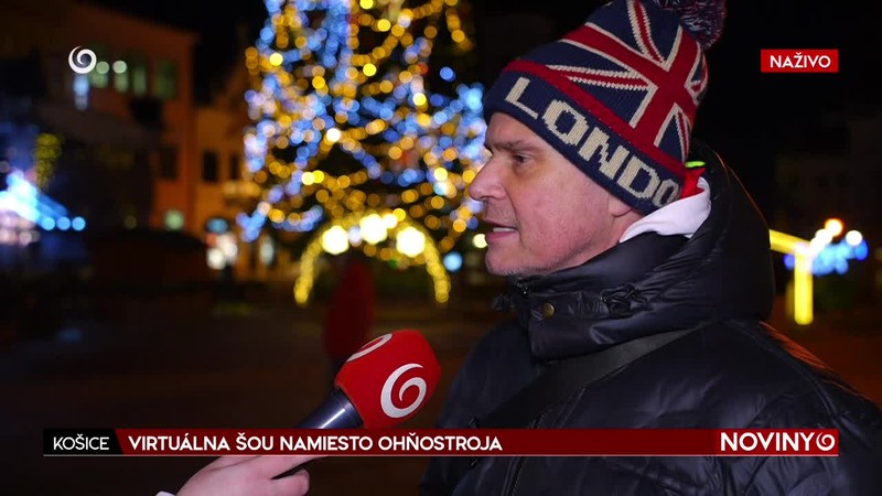 VIRTUÁLNA ŠOU NAMIESTO OHŇOSTROJA