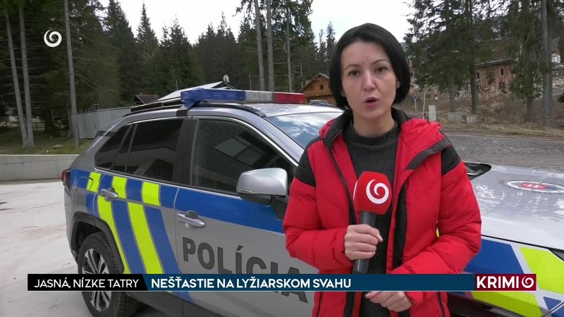 NEŠŤASTIE NA LYŽIARSKOM SVAHU