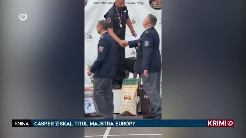 CASPER ZÍSKAL TITUL MAJSTRA EURÓPY