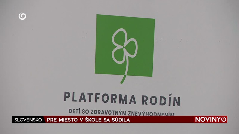 PRE MIESTO V ŠKOLE SA SÚDILA